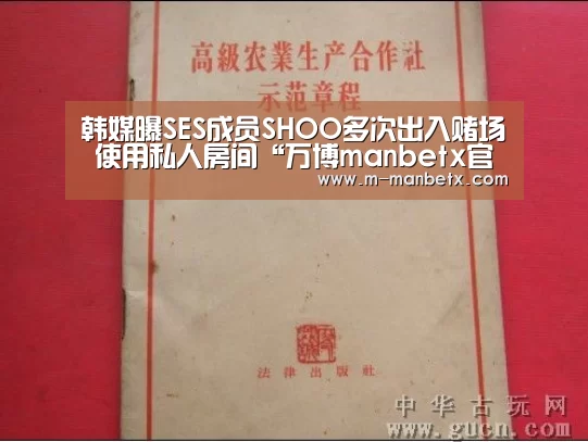韩媒曝SES成员SHOO多次出入赌场 使用私人房间“万博manbetx官网”(图3)